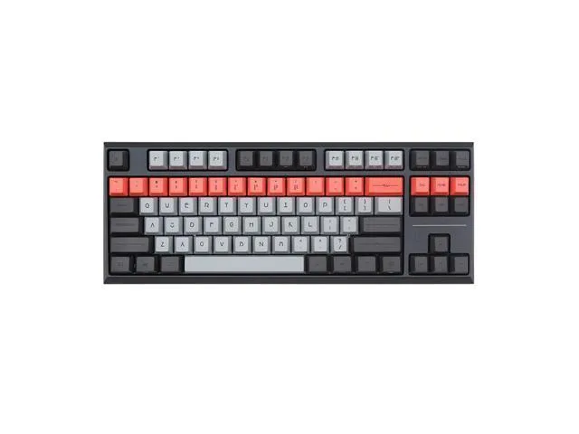 Tenkeyless mechanical keyboard with PBT keycaps, Cherry MX switches, Bluetooth 5.0 and 2.4 GHz wireless