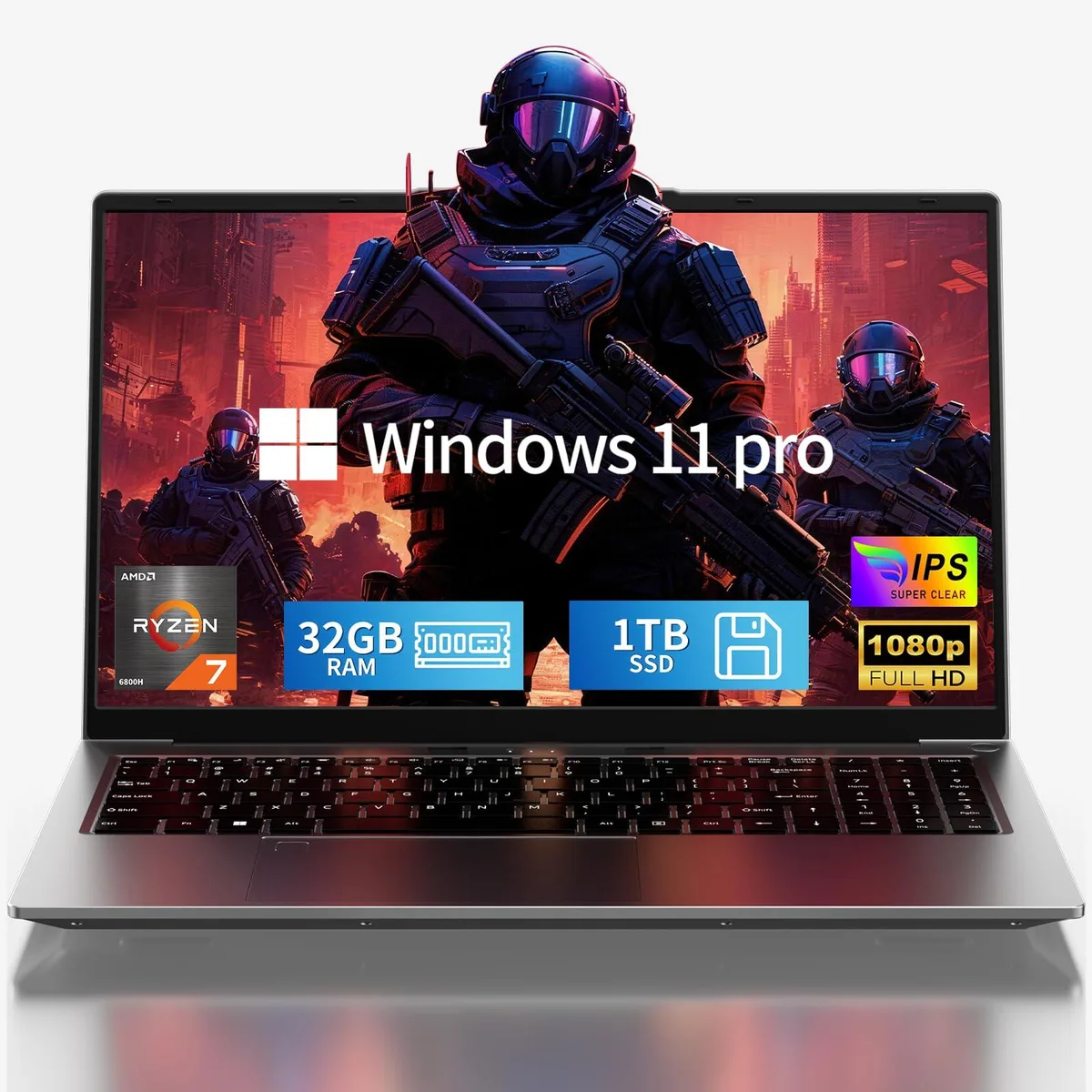 NIAKUN NIAKUN 6800H-15.6IN-YS-32GB+1TB 15.6 laptop — fotografia produktu