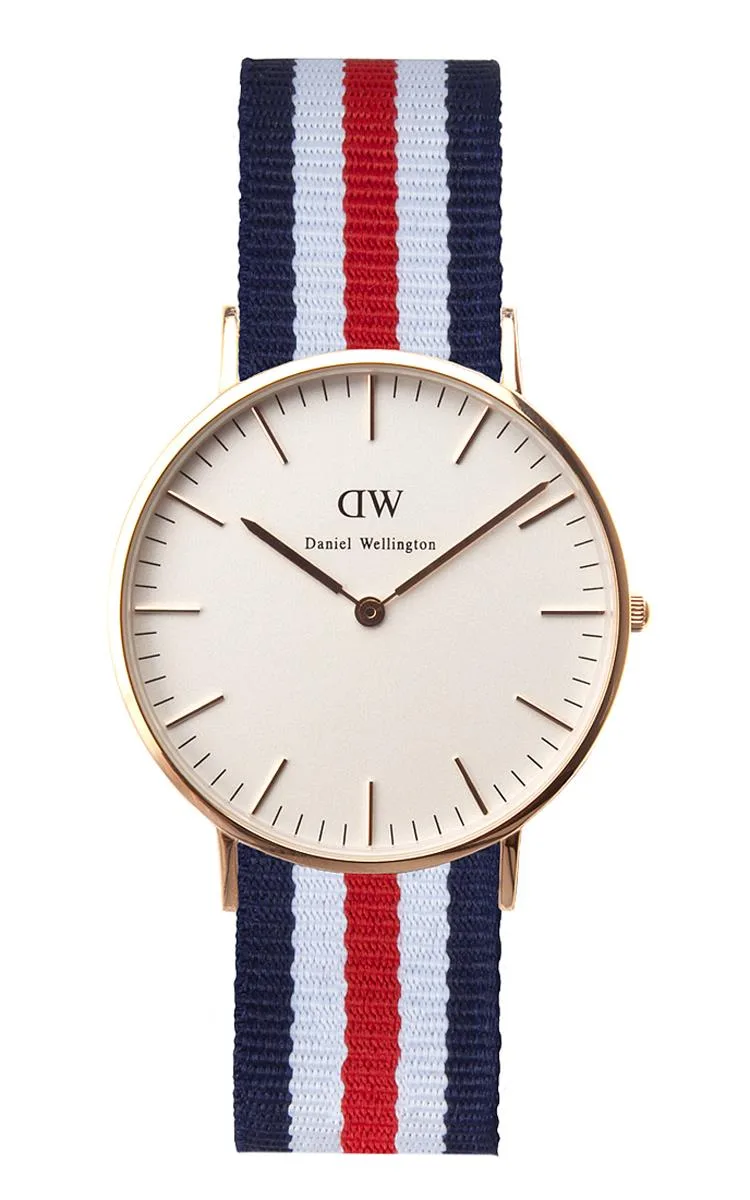 Daniel Wellington Daniel Wellington 0502DW 36mm Quartz Watch White Dial 18mm Band — product photo