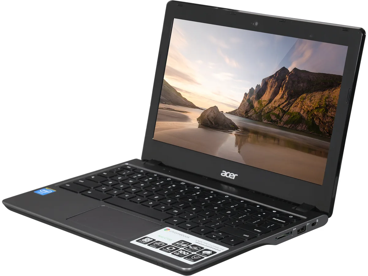 Acer America Acer America C720-2848 Chromebook 11.6" Intel Celeron 2955U 2GB 16GB — fotografia produsului