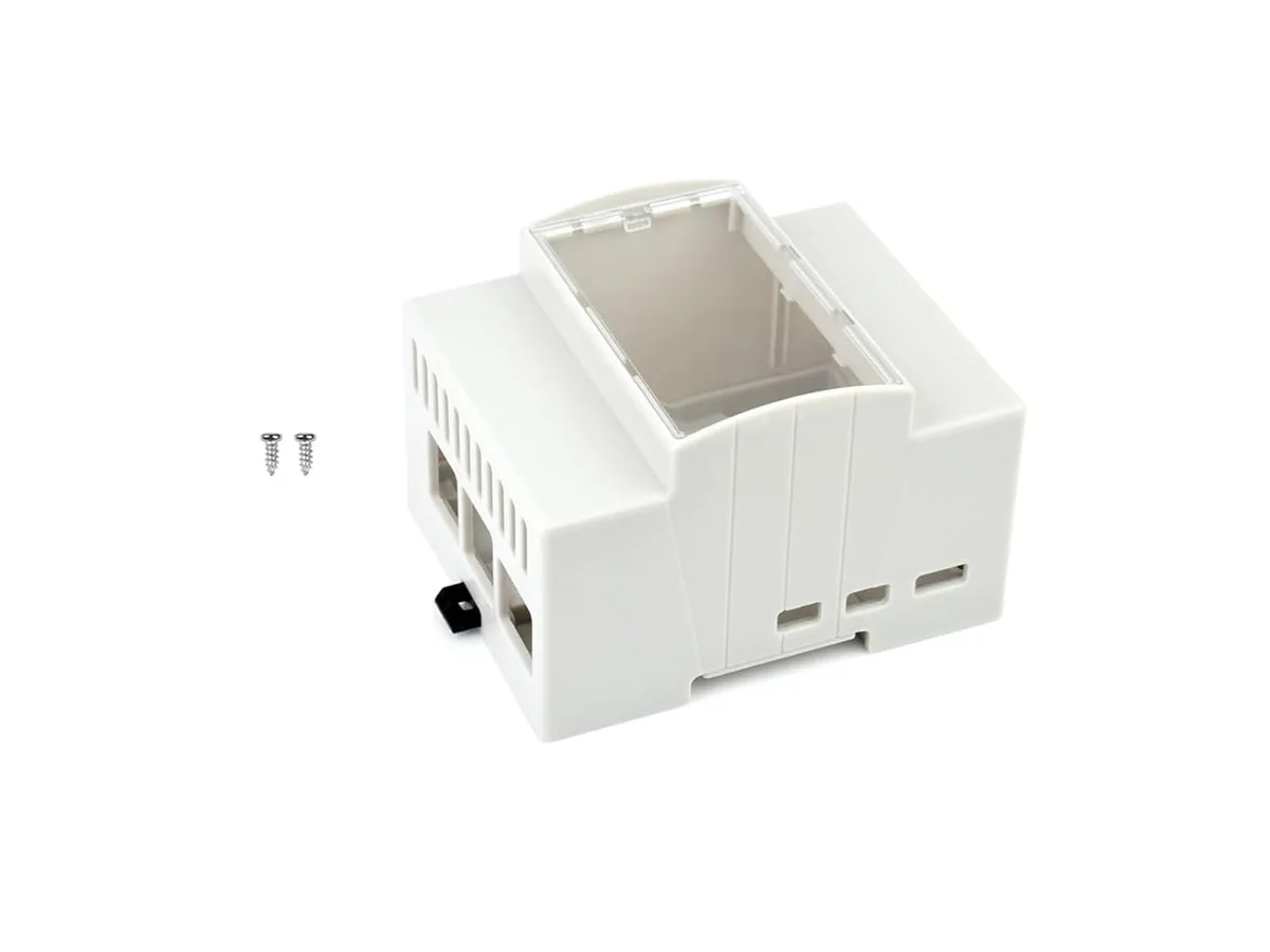 LORDWORLD LORDWORLD DIN Rail ABS Case for Raspberry Pi 5 — 제품 사진