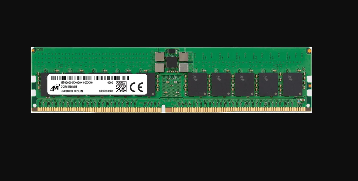 Crucial Crucial MTC20F2085S1RC56BD2R 32GB DDR5 5600 ECC Registered Server RAM — produktbild