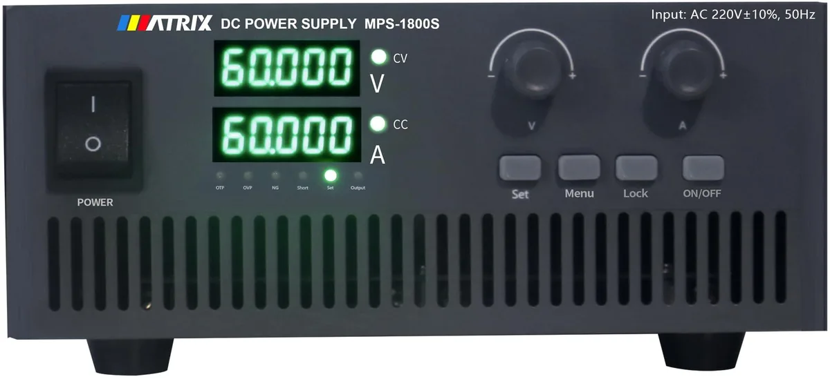 Matrix Matrix MPS-1800S-100-18 100V 18A 1800W industrial power supply — Produktfoto