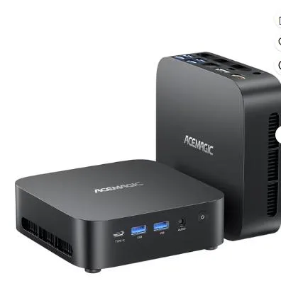 NIPOGI NIPOGI Kron Mini K1 AMD Ryzen Embedded R2544 16GB DDR4 512GB barebone mini PC — תמונת המוצר
