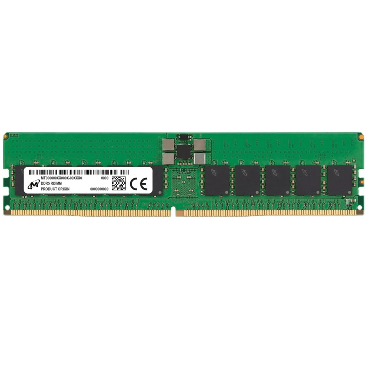 Micron Technology, Inc. Micron Technology, Inc. MTC20F1045S1RC56BD2R DDR5 RDIMM 32GB 5600 CL46 server RAM — 商品照片