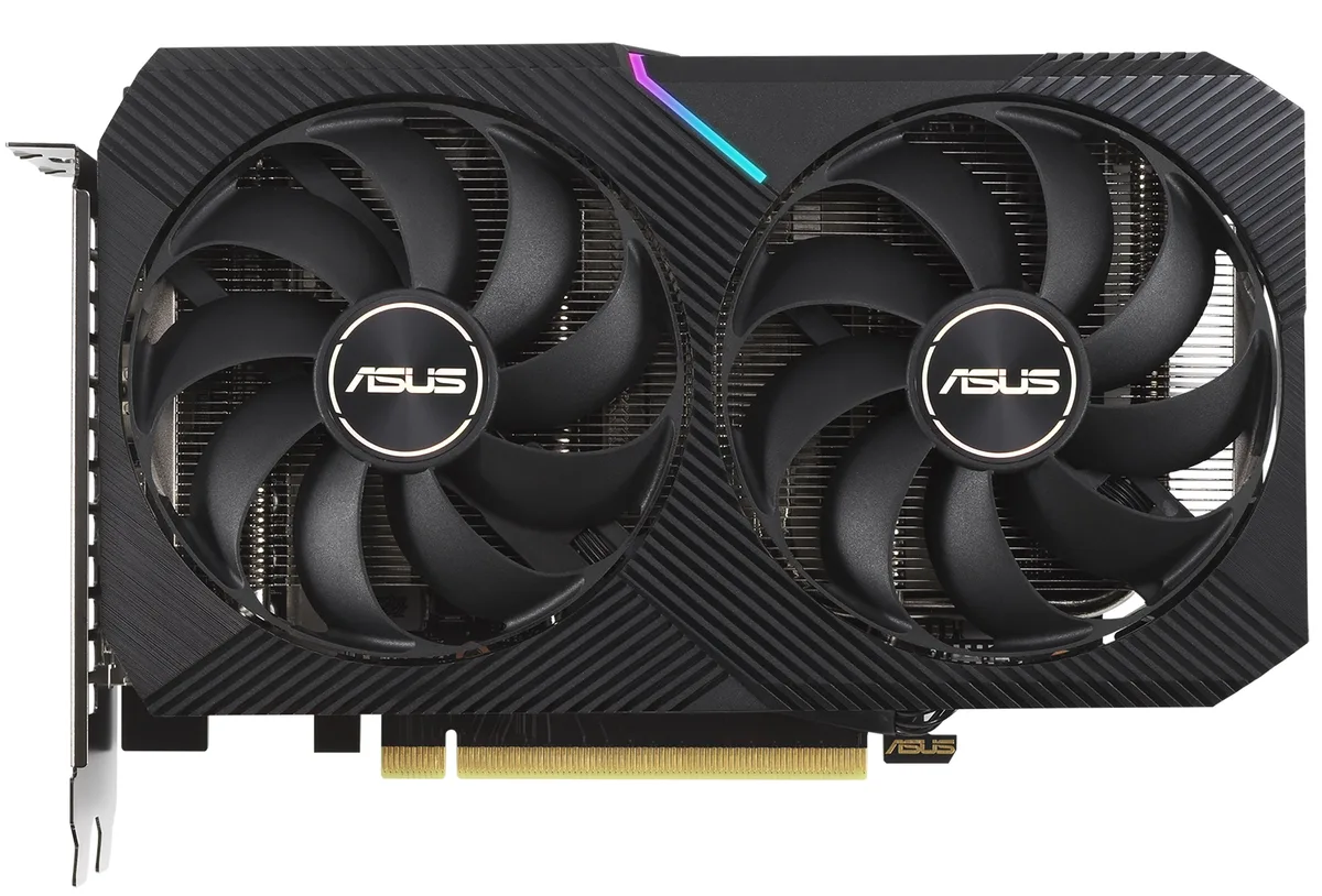 ASUS ASUS DUAL-RTX3060-O8G graphics card — product photo