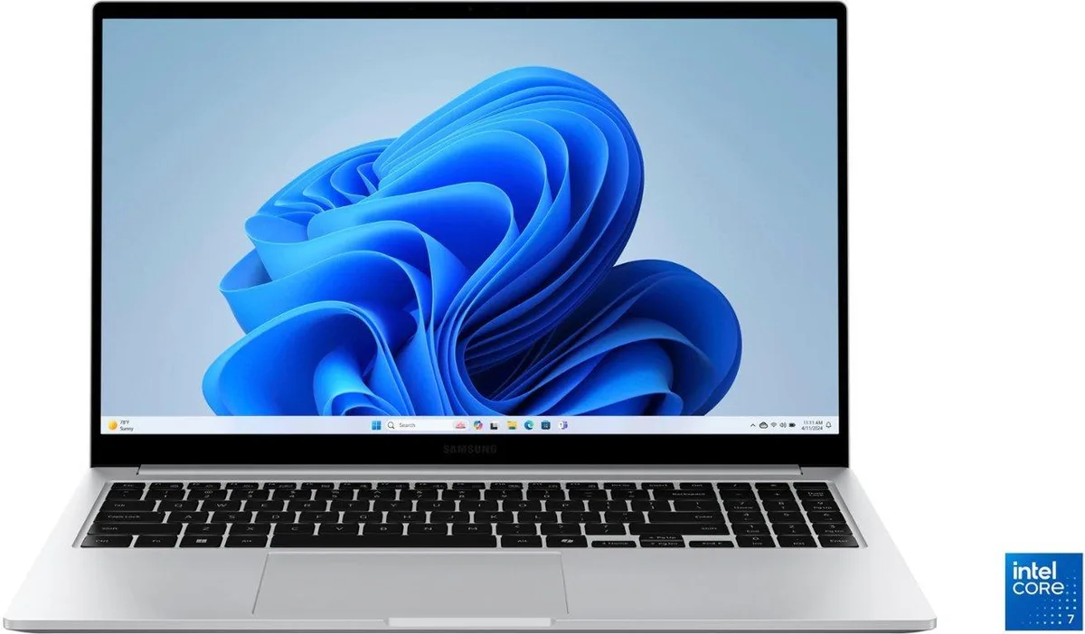 SAMSUNG SAMSUNG Galaxy Book4 NP750XGK-KS2US 15.6" FHD Intel Core 7 150U 16GB 512GB NVMe Silver — foto do produto
