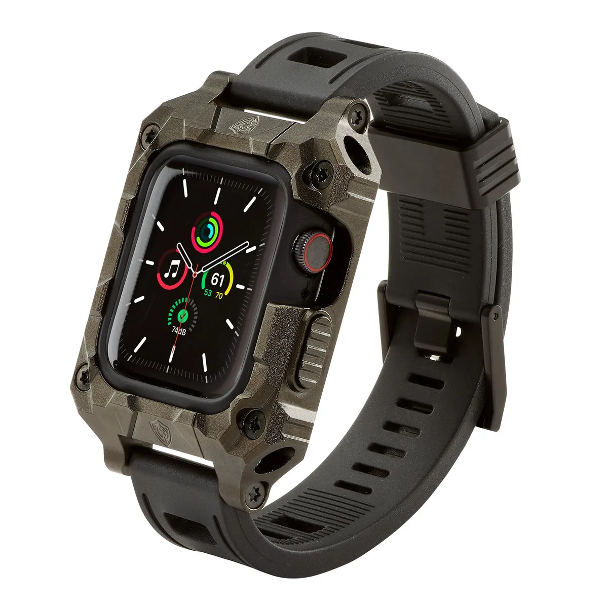 Rowe Tactical Inc. Rowe Tactical Inc. Shield Apple Watch Case Series 7/8 45mm ISOfrane Band PVD Black — zdjęcie produktu
