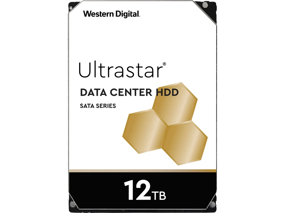 Western Digital Western Digital 0F30146 Ultrastar DC HC520 12TB 7200 RPM SATA 3.5" internal hard drive — photo du produit