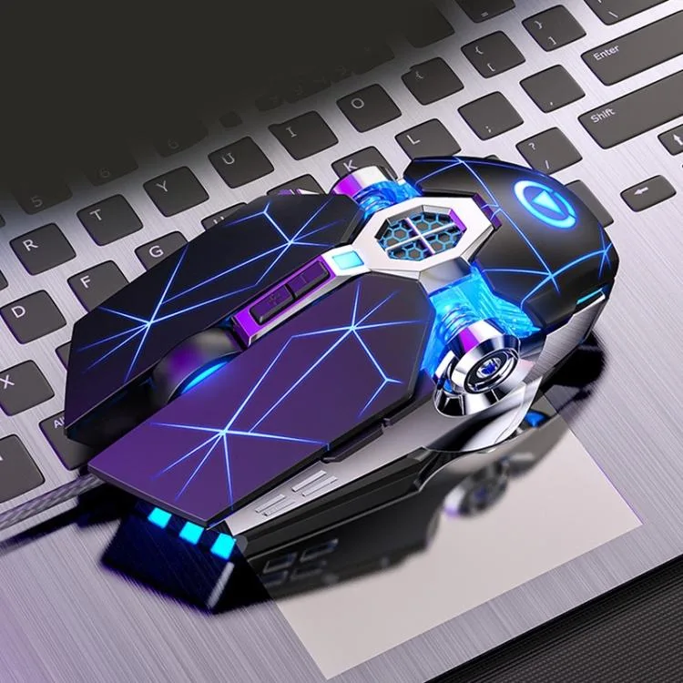 eForChina eForChina 3200 DPI 7-Key Wired Gaming Mouse Silent Version Black — ภาพสินค้า