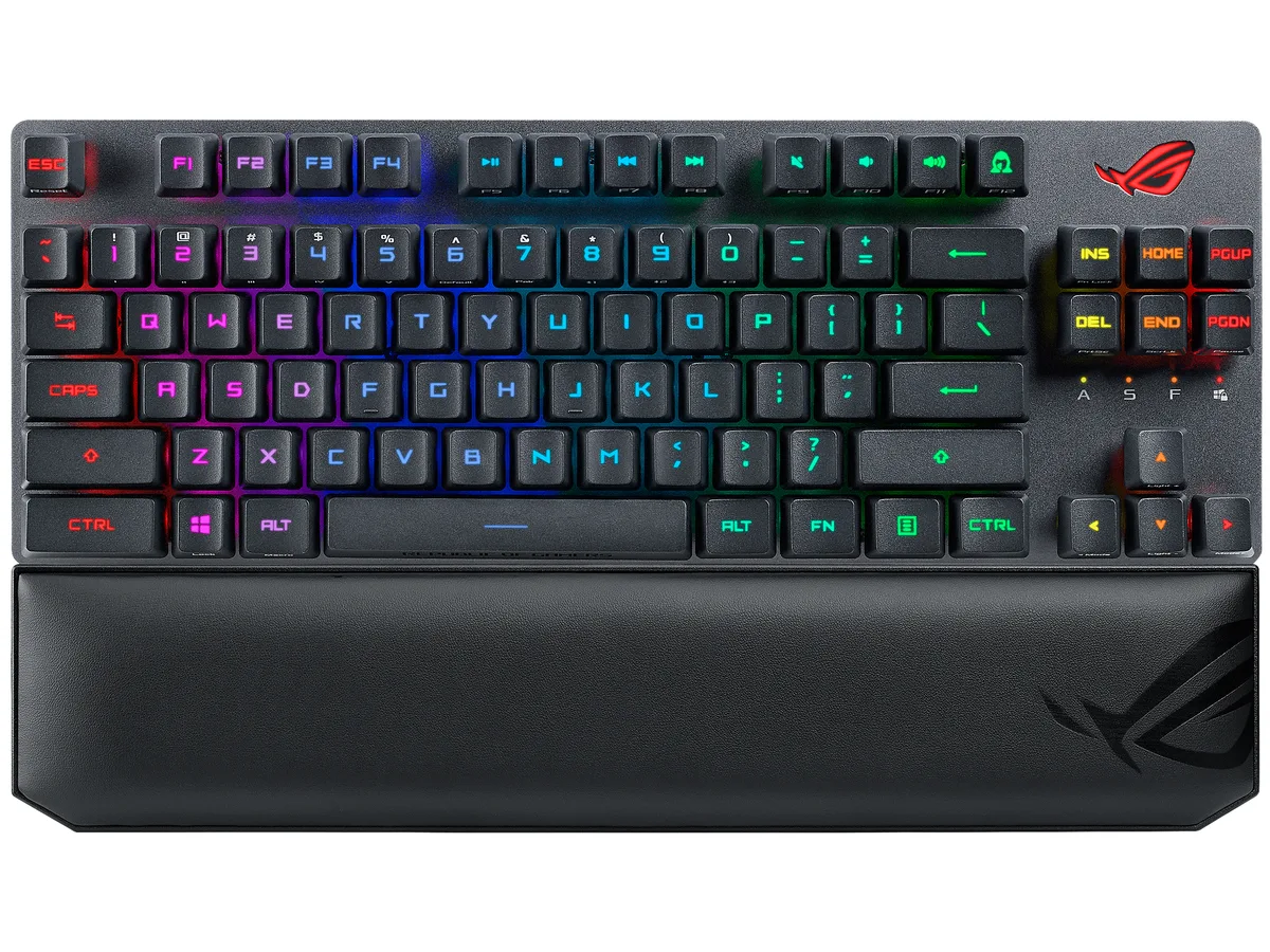 ASUS ASUS 90MP02J0-BKUA01 ROG Strix Scope RX TKL Wireless Deluxe gaming keyboard — 商品写真