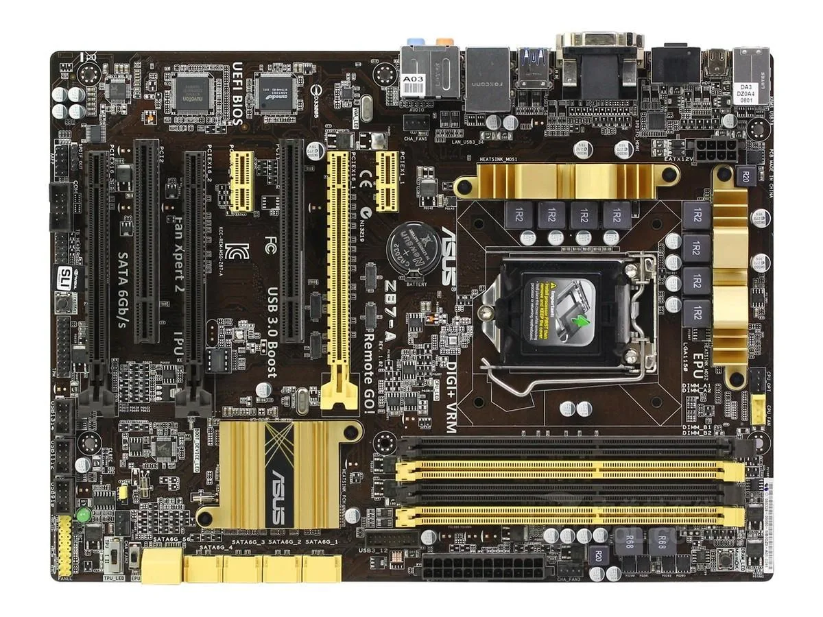 ASUS ASUS Z87-A LGA 1150 Intel Z87 32GB DDR3 ATX Motherboard — product photo