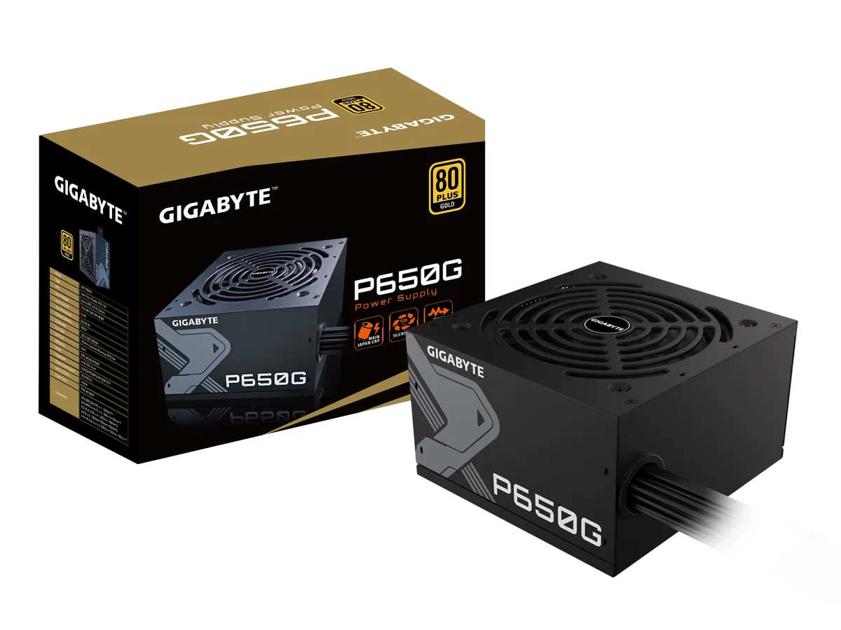 GIGABYTE GIGABYTE GP-P650G 650 W power supply — photo du produit