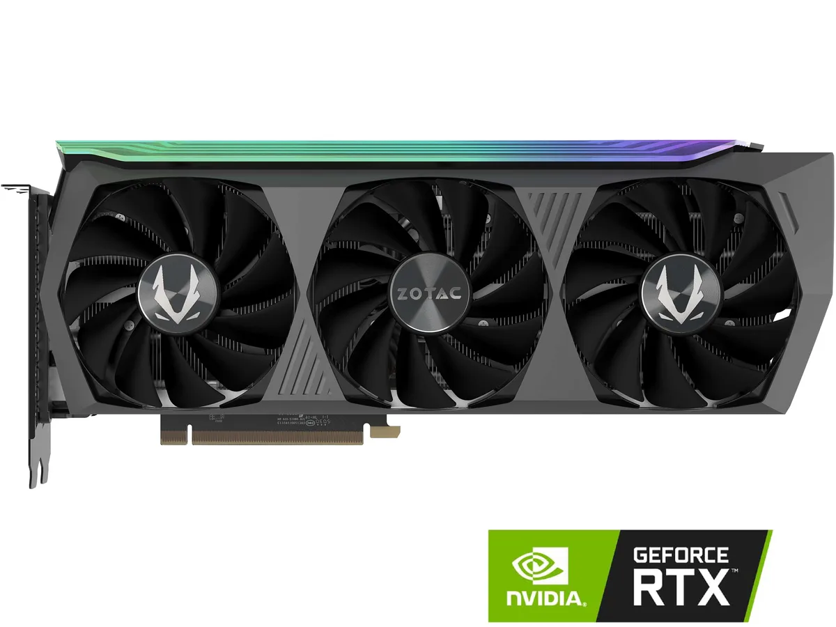 ZOTAC ZOTAC GeForce RTX 3080 AMP Holo 10GB GDDR6X graphics card ZT-A30800F-10P — product photo