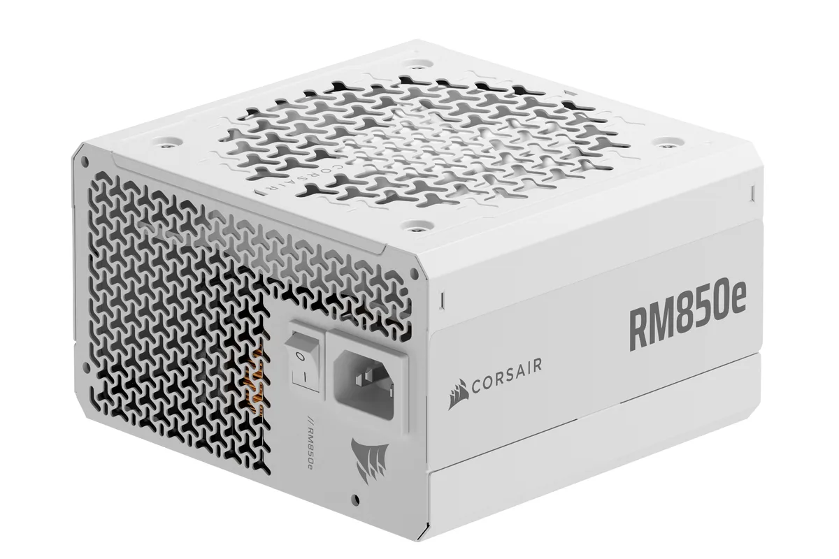 Corsair Corsair RM850e CP-9020293-NA 850 W power supply White — product photo