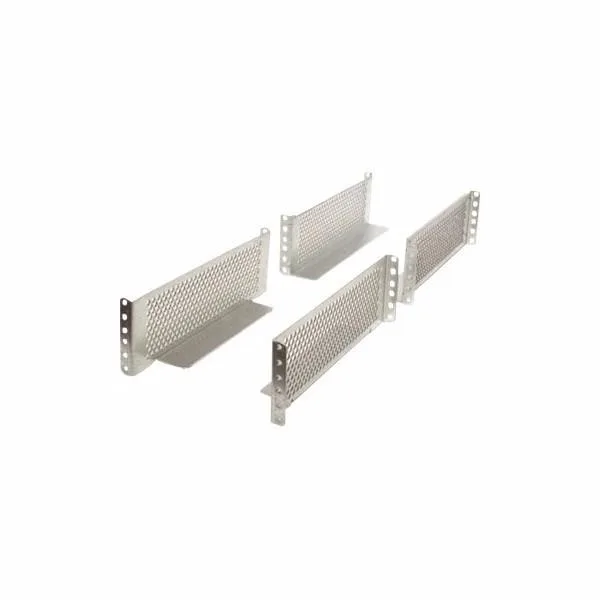 APC SRTRK3 UPS rack mounting kit, metal brackets and rails, black finish