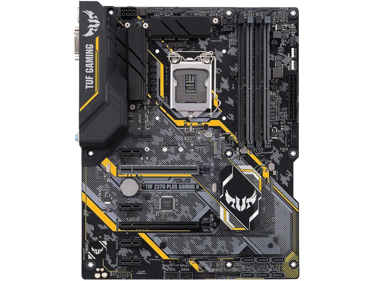 ASUS ASUS TUF Z370-PLUS GAMING II Intel Z370 LGA 1151 ATX Motherboard B — صورة المنتج