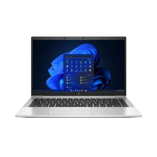Silver 14-inch laptop, matte finish, non-touch display, compact business form factor