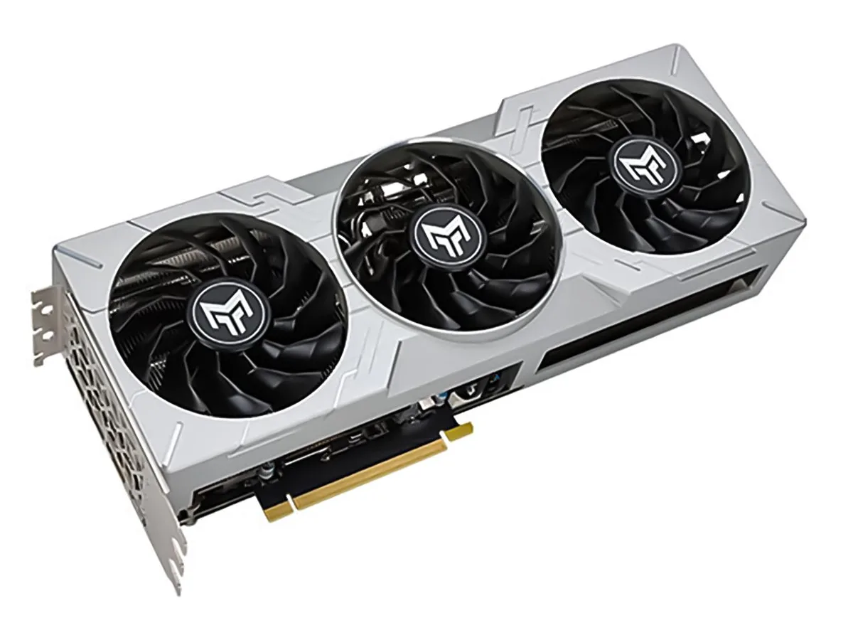 Galaxy GALAX Galaxy GALAX RTX 4070 Ti Metal Master OC 12GB graphics card — product photo