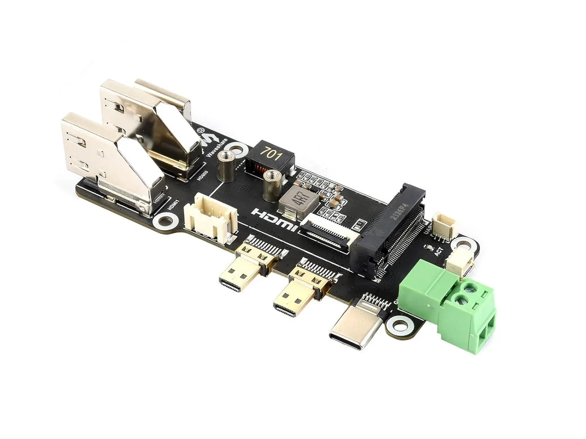 LORDWORLD LORDWORLD PCIe to M.2 Multifunctional Adapter for Raspberry Pi 5 NVMe 2230 2242 — 제품 사진