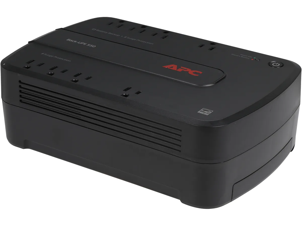 APC APC BE550G UPS 550VA 330W 8 Outlets USB 120V — product photo