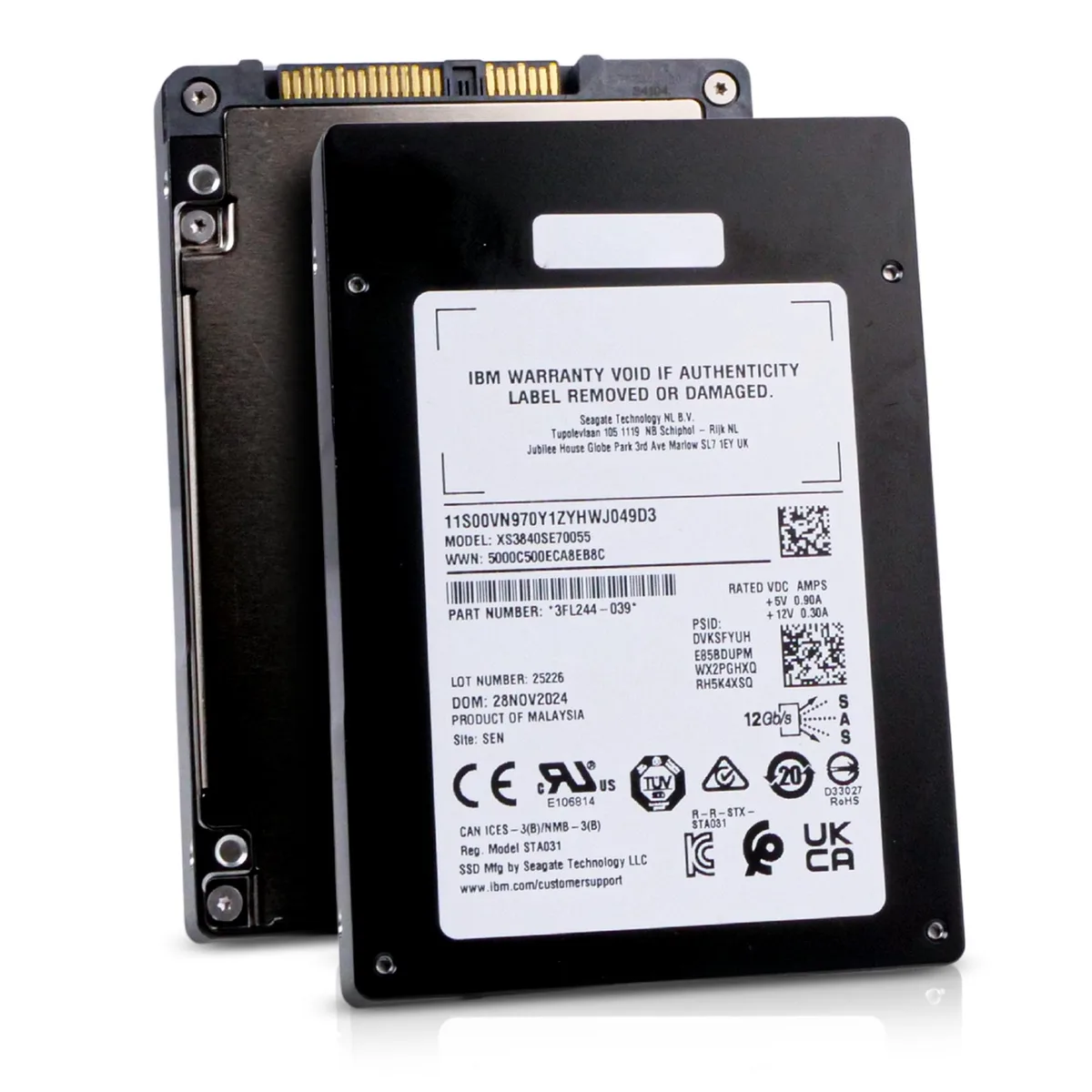 Seagate Seagate Nytro 3350 XS3840SE70055 3.84TB enterprise SSD — productfoto