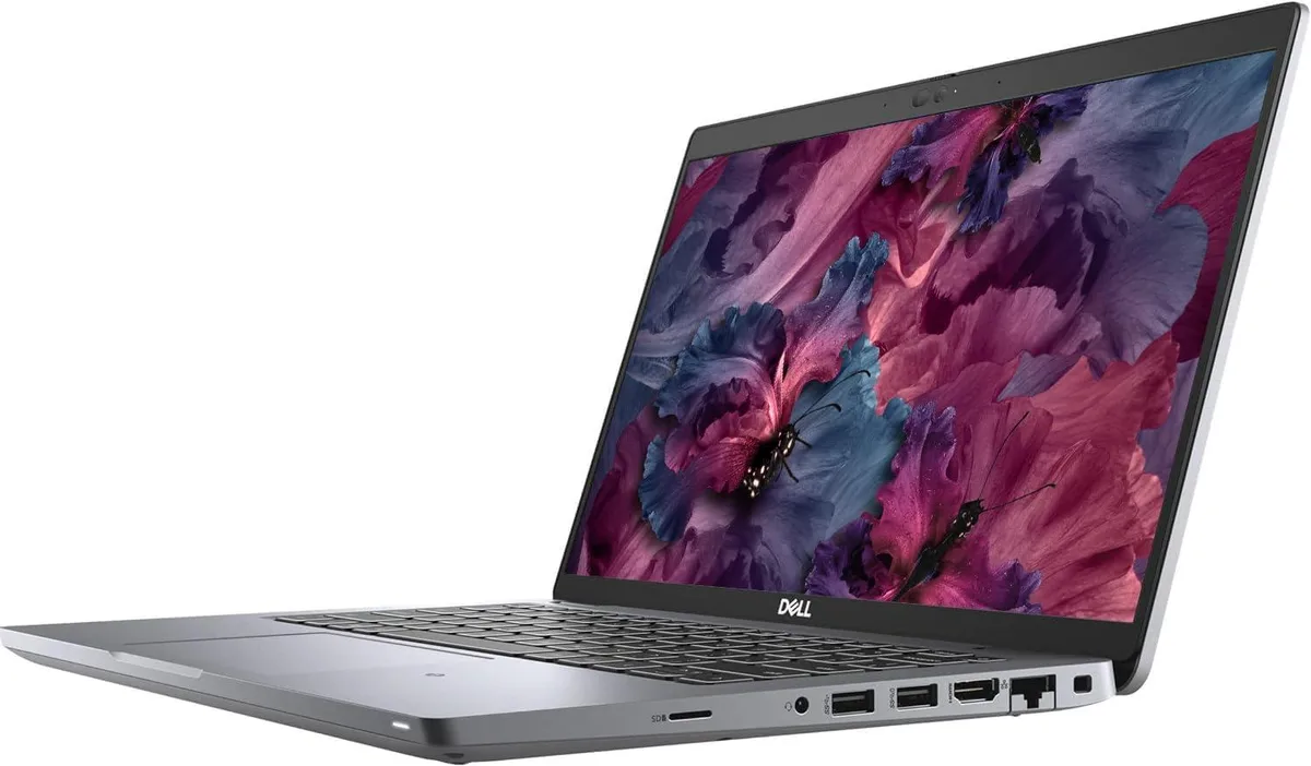 Gray Dell Latitude 5420 14.0 inch laptop closed lid