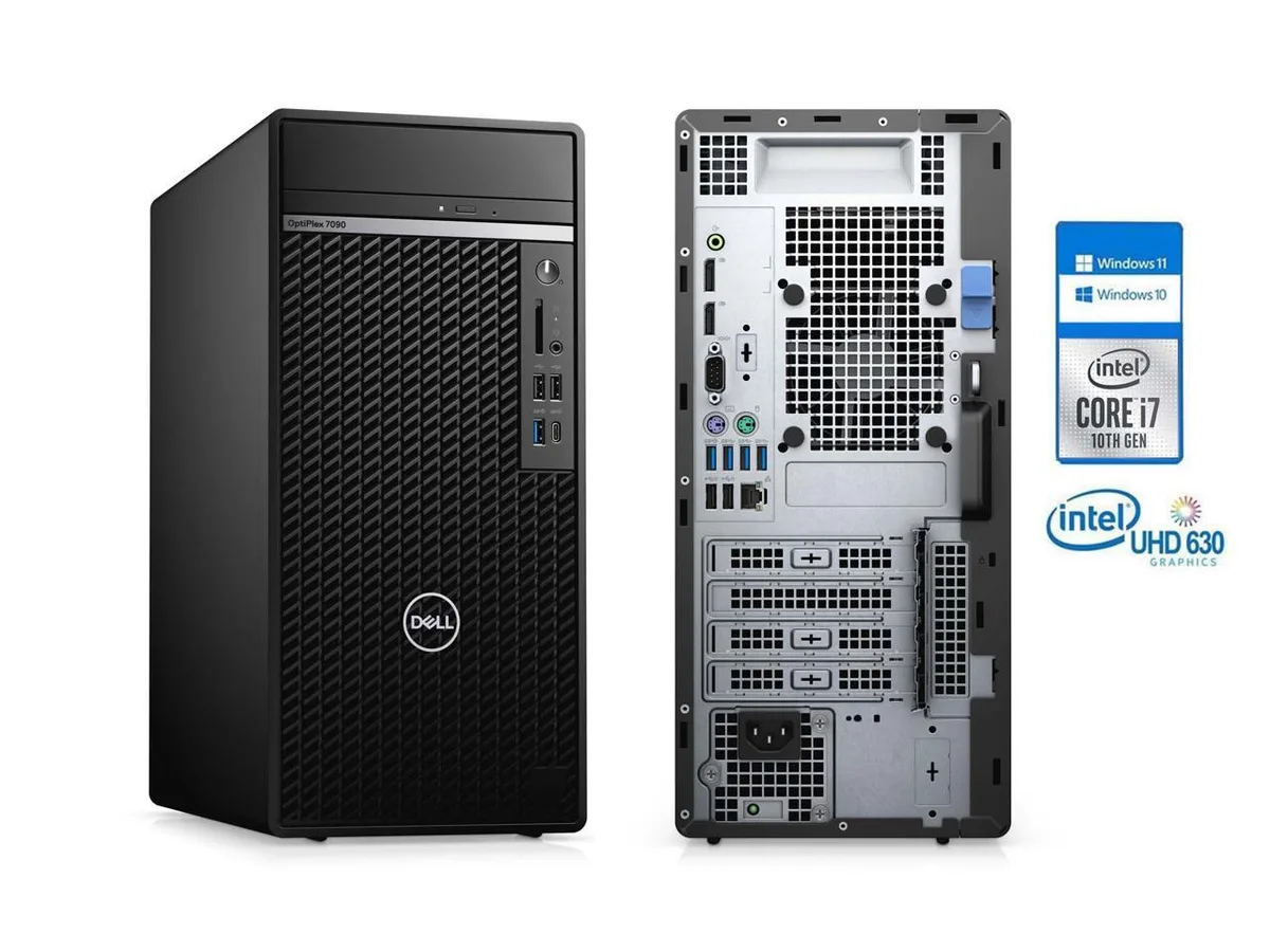 DELL DELL OptiPlex 7090 All-in-One PC i7-10700 8 GB 256 GB + 1 TB — 商品写真