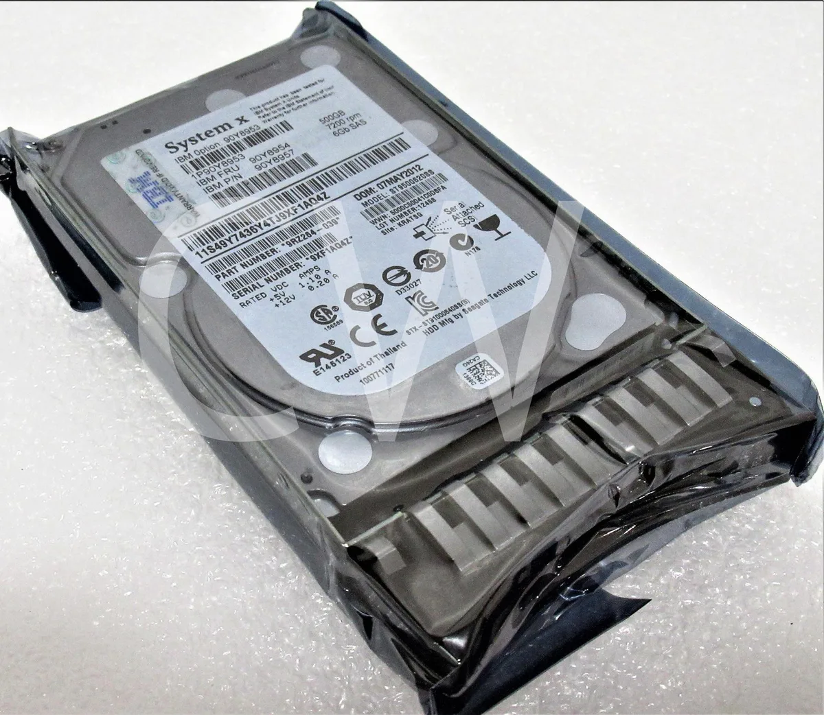 IBM IBM ST9500620SS 500GB 7200RPM 64MB 2.5" SAS internal hard drive — fotografia produktu