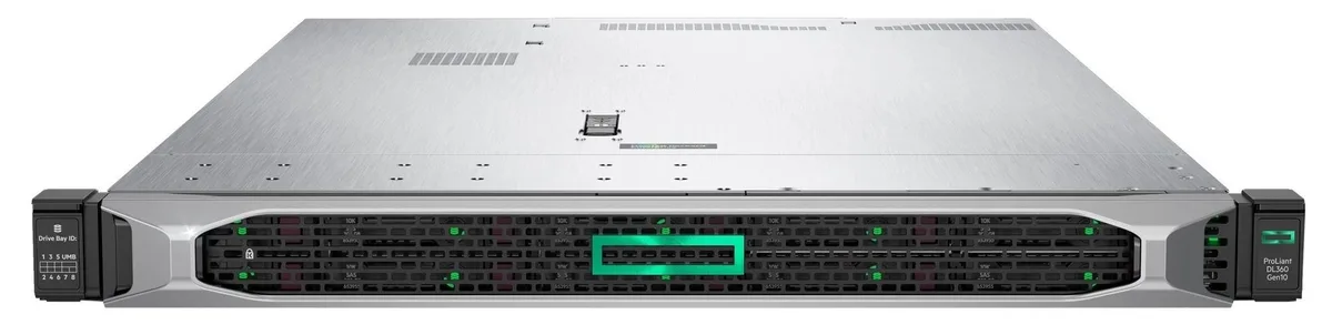 HPE HPE ProLiant DL360 G10 Plus 1U rack server P69299-005 Xeon Silver 4310 32 GB 960 GB SATA SSD — photo du produit
