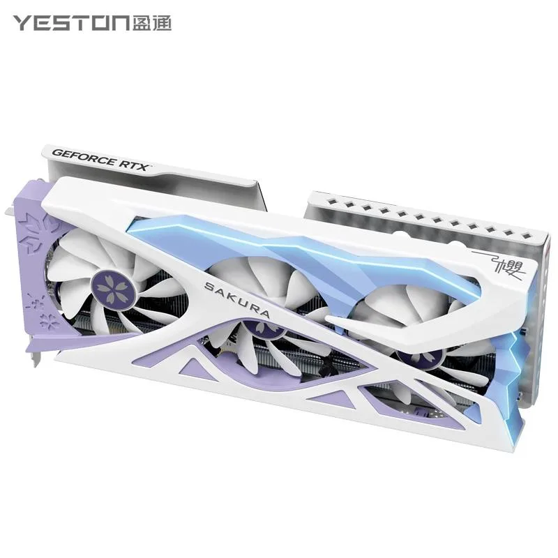 YESTON YESTON Sakura RTX 5070 12GB GDDR7 graphics card — product photo
