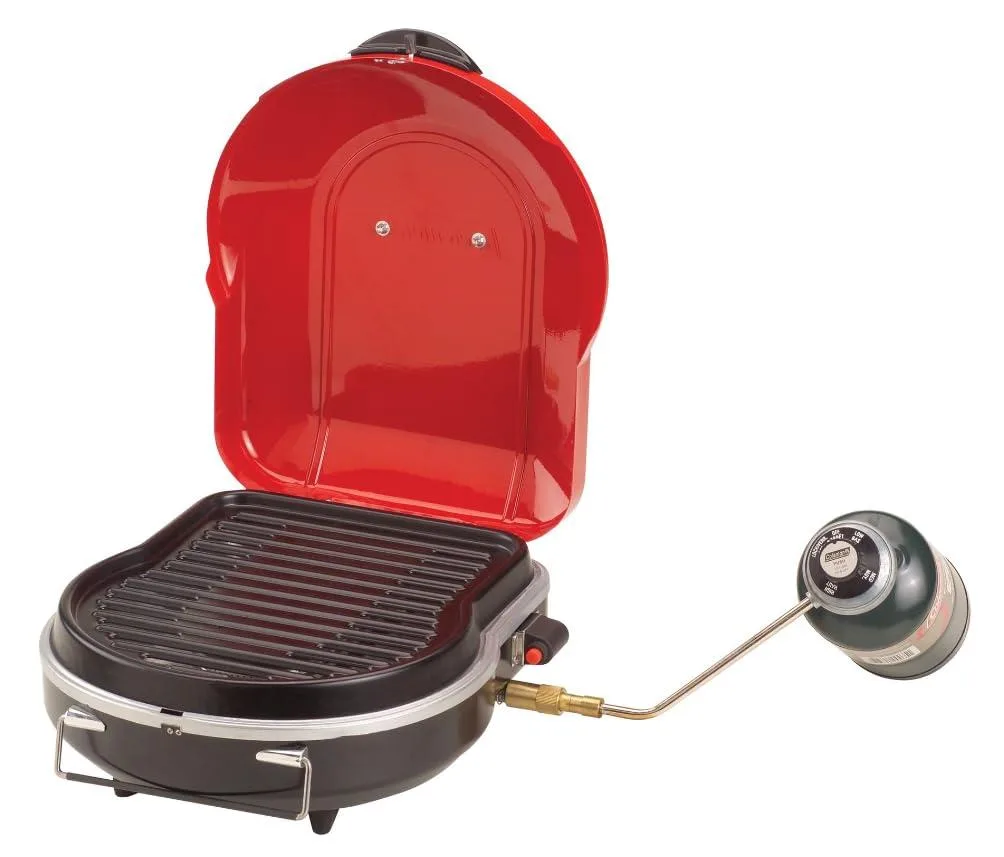  Coleman 2000020932 Fold N Go 6000 BTU Portable Propane Grill Red — termékfotó