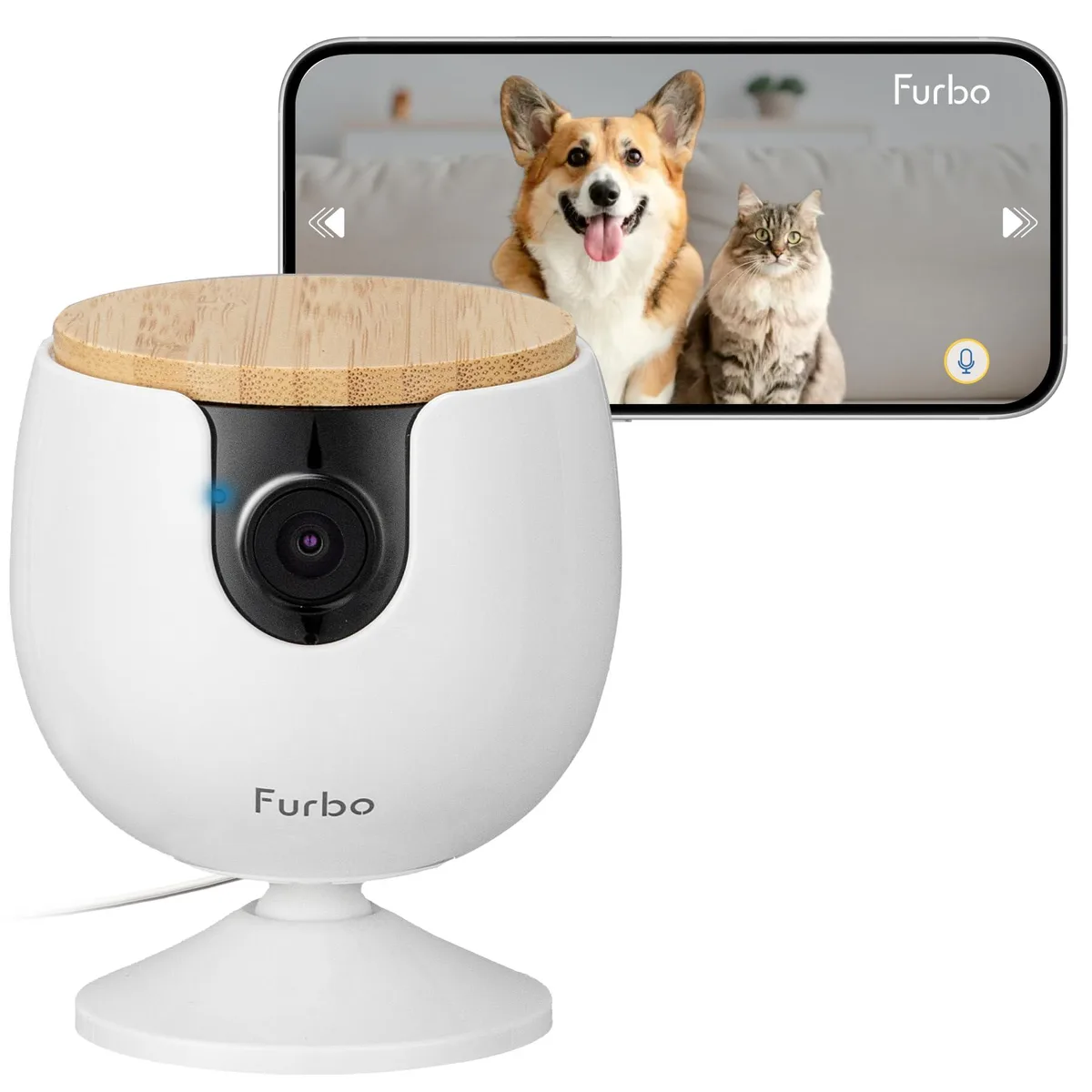  Clover Furbo Mini Camera MD020STB800 1080p Wireless Surveillance — product photo