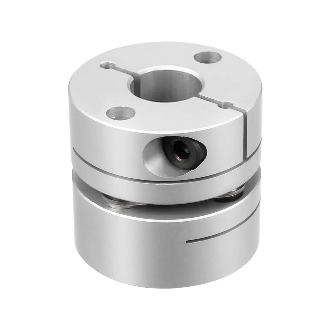Black G1/4 straight extender fitting, 18mm by 20mm body, chrome-plated brass with silicone seal