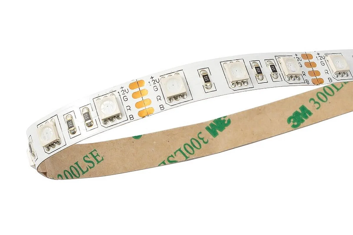 Aquacomputer Aquacomputer RGB LED Strip 500cm 12V White 1011281 — foto produk