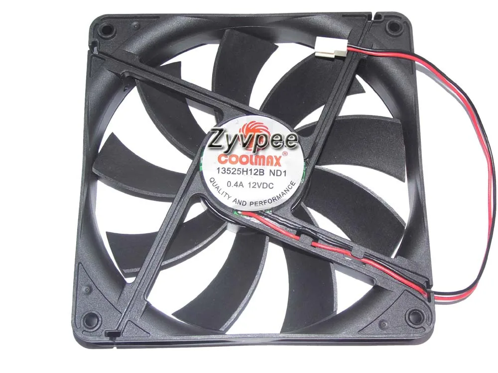 Zyvpee Zyvpee 13525H12B 135mm Ball Bearing 2 Pin Case Fan — ภาพสินค้า