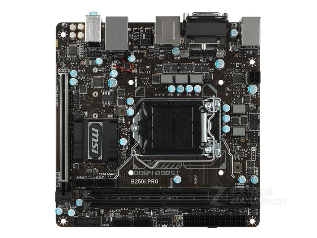 MSI MSI B250I PRO LGA 1151 Intel B250 DDR4 32GB Mini-ITX motherboard — صورة المنتج