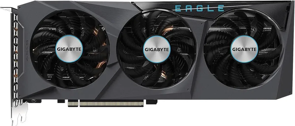 GIGABYTE GIGABYTE Radeon RX 6700 XT EAGLE 12G graphics card — Produktfoto