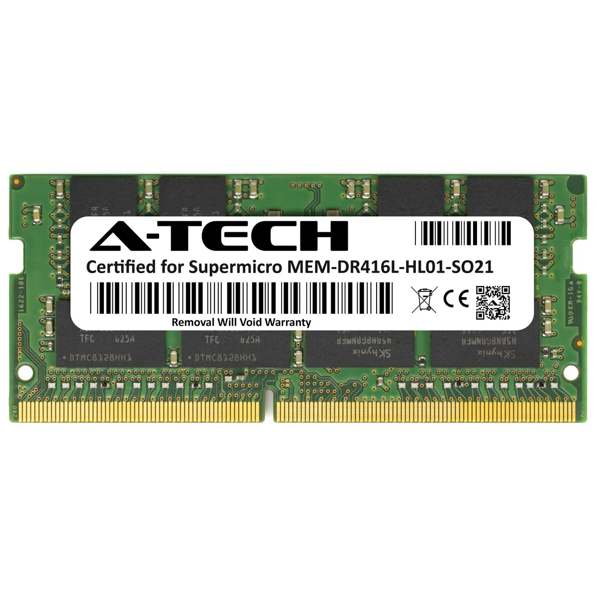A-Tech A-Tech 16GB DDR4 2133MHz CL15 2Rx8 SODIMM laptop RAM — 商品写真
