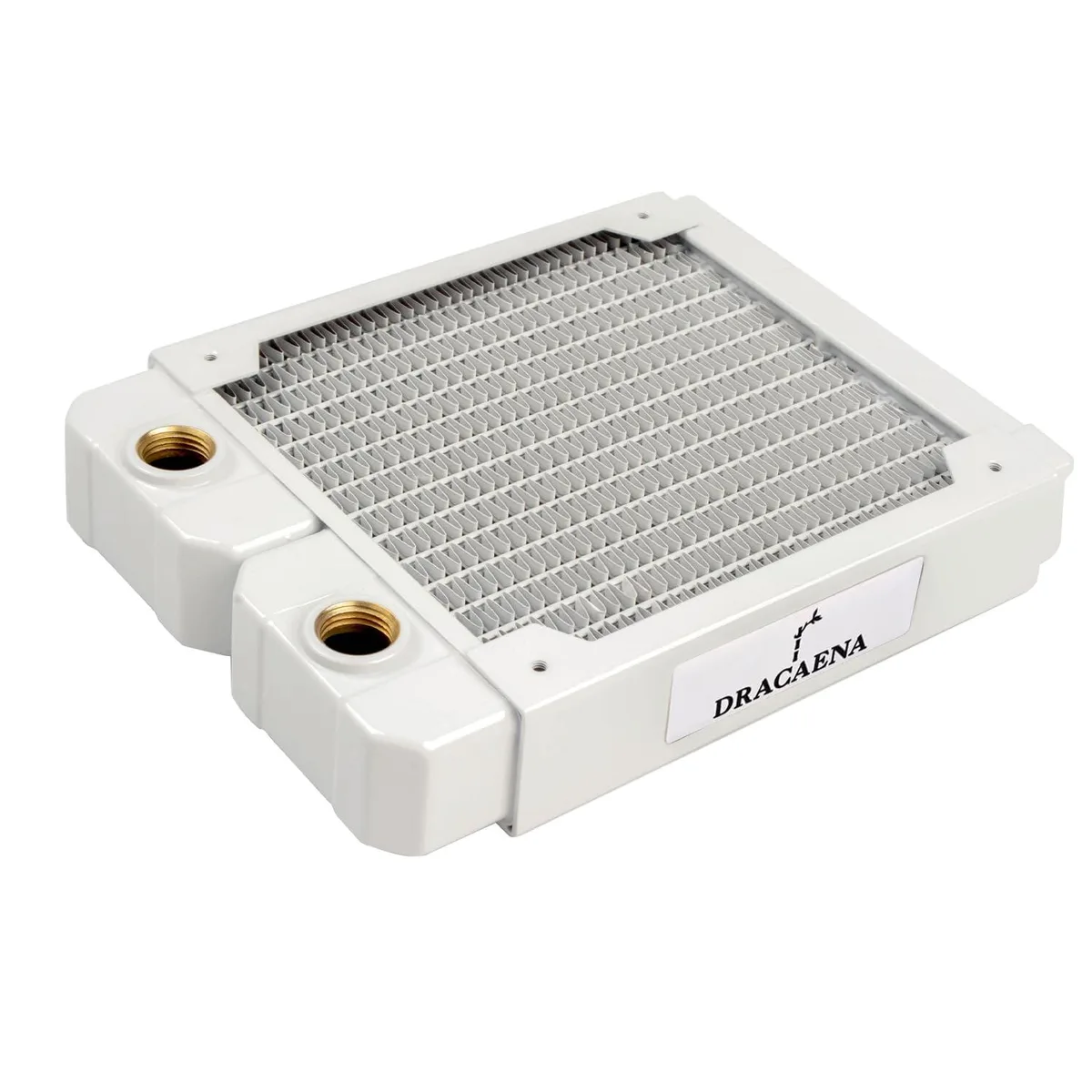 greenDracaena greenDracaena Osprey-Radiator-120-White 120mm 28mm 14 Tubes Copper Radiator — photo du produit