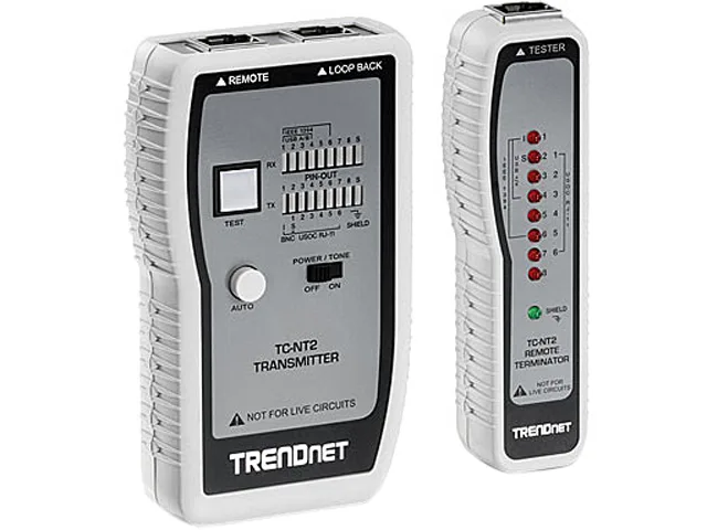 TRENDnet TRENDnet TC-NT2 Cable Tester for Ethernet, Coax, USB and Token Ring — fotografie produktu
