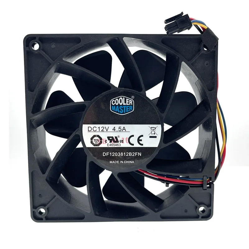 SXDOOL SXDOOL DF1203812B2FN 120mm 38mm 4.50A 6000-6499 RPM 4 Pin case fan — product photo