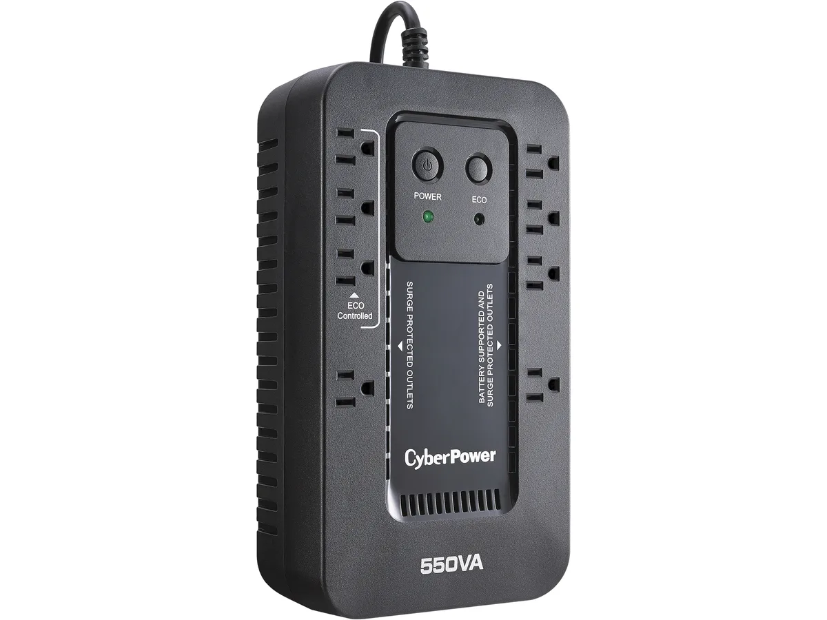 CyberPower CyberPower EC550G 550VA/330W UPS 120V 8 Outlets — 商品写真