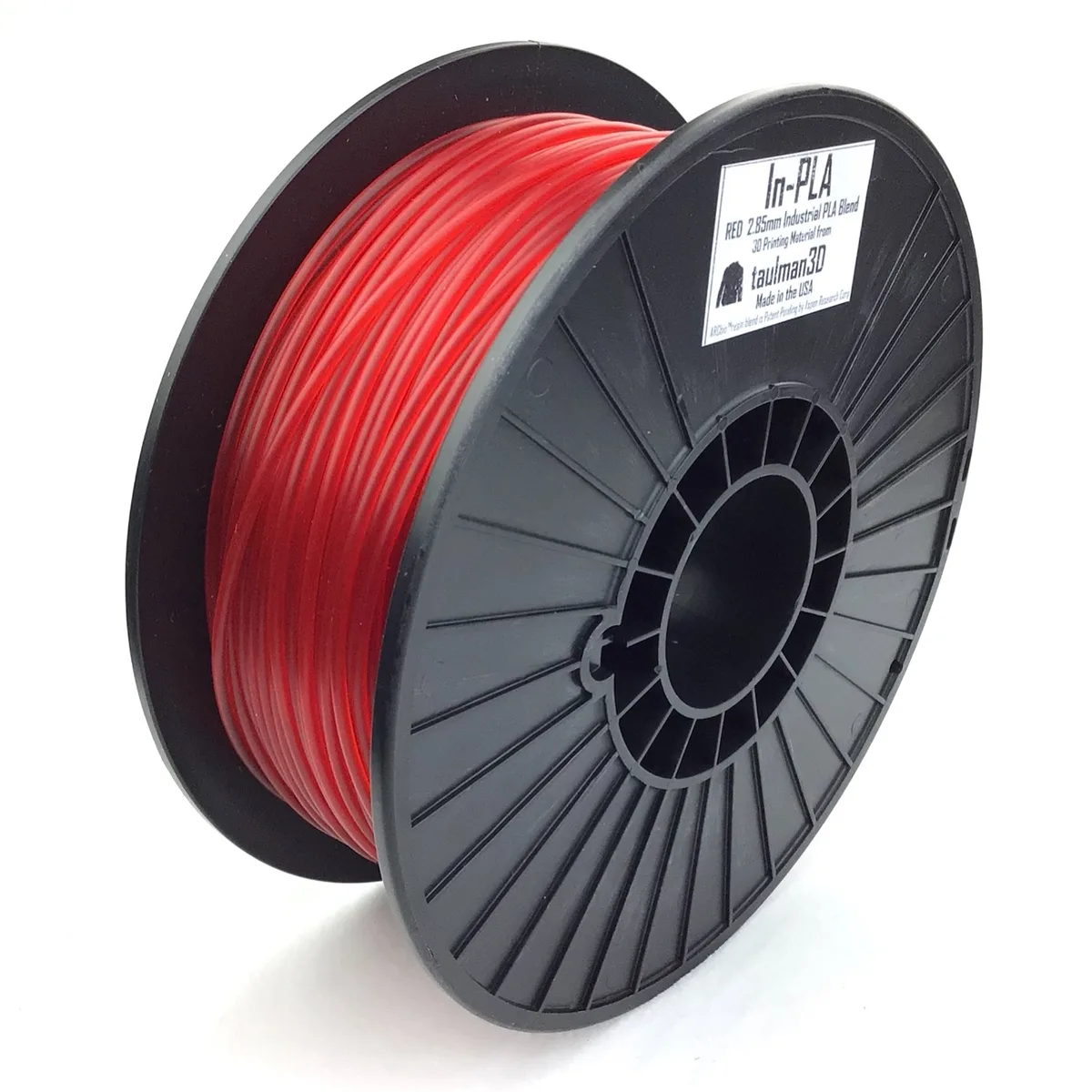Taulman 3D Taulman 3D In-PLA Filament 2.85mm 1kg Red 3d printers accessory — 제품 사진
