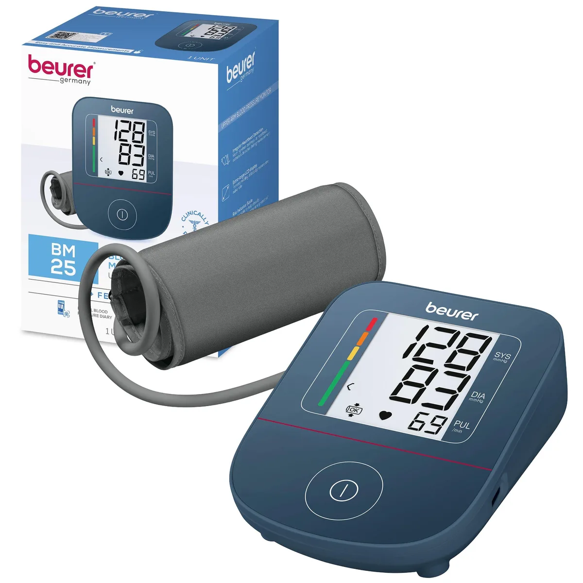 Beurer BM25 Upper Arm Blood Pressure Monitor — product photo