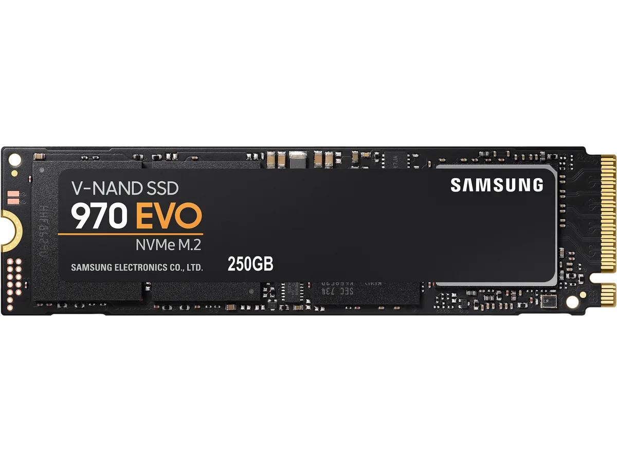 SAMSUNG SAMSUNG 970 EVO M.2 2280 250GB internal SSD MZ-V7E250BW — product photo