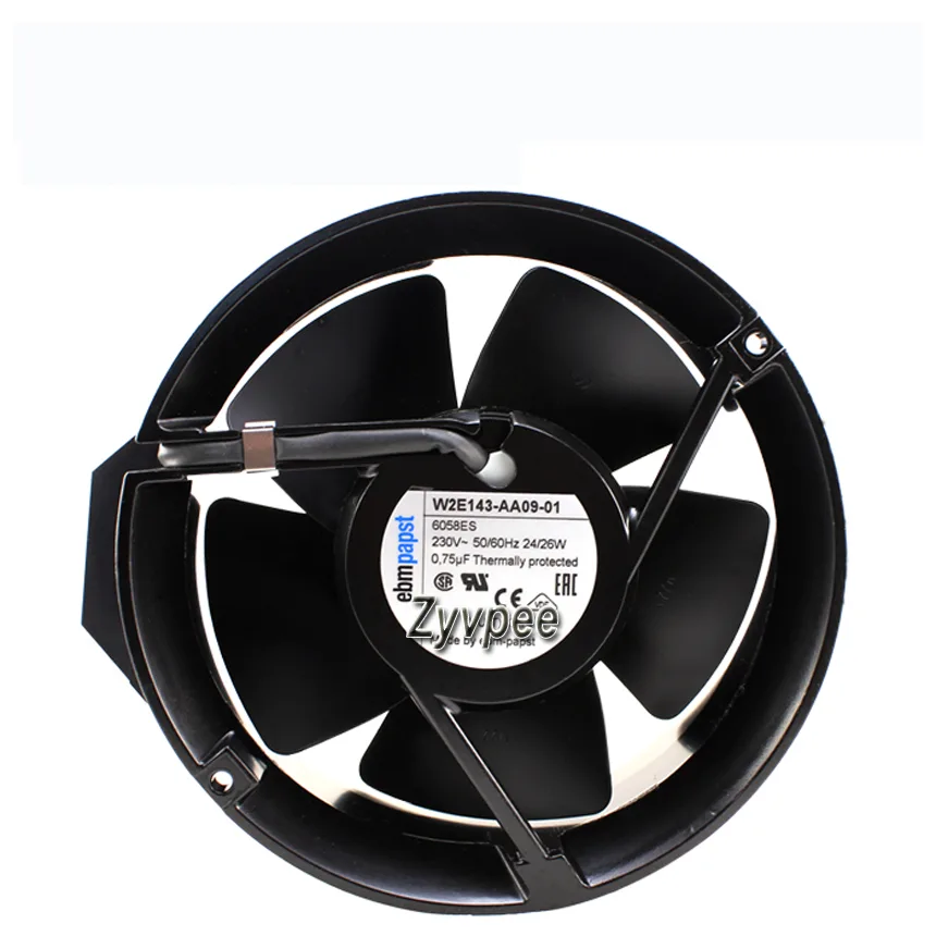 Zyvpee Zyvpee W2E143-AA09-01 170mm AC Axial Case Fan 230V 24/26W — 제품 사진