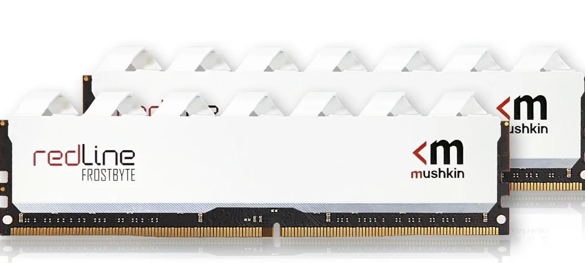 Mushkin Enhanced Mushkin Enhanced MRD4E320EJJP8GX2 16GB (2x8GB) DDR4-3200 ECC UDIMM desktop RAM — product photo