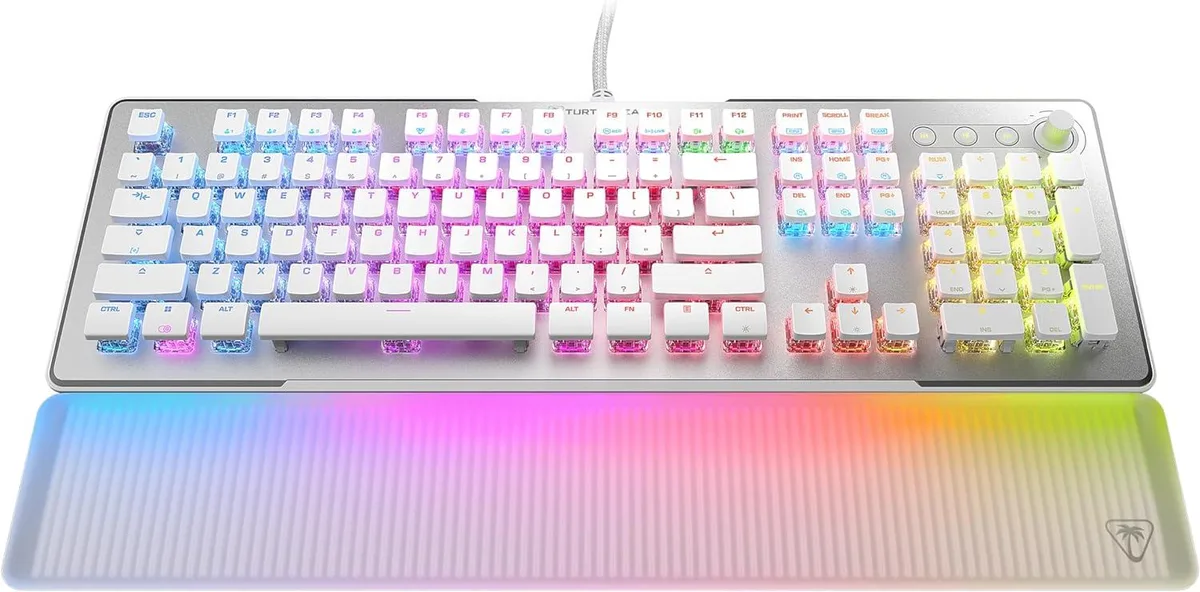 Turtle Beach/Voyetra Turtle Beach Vulcan II Max Optical-Mechanical Gaming Keyboard White — zdjęcie produktu