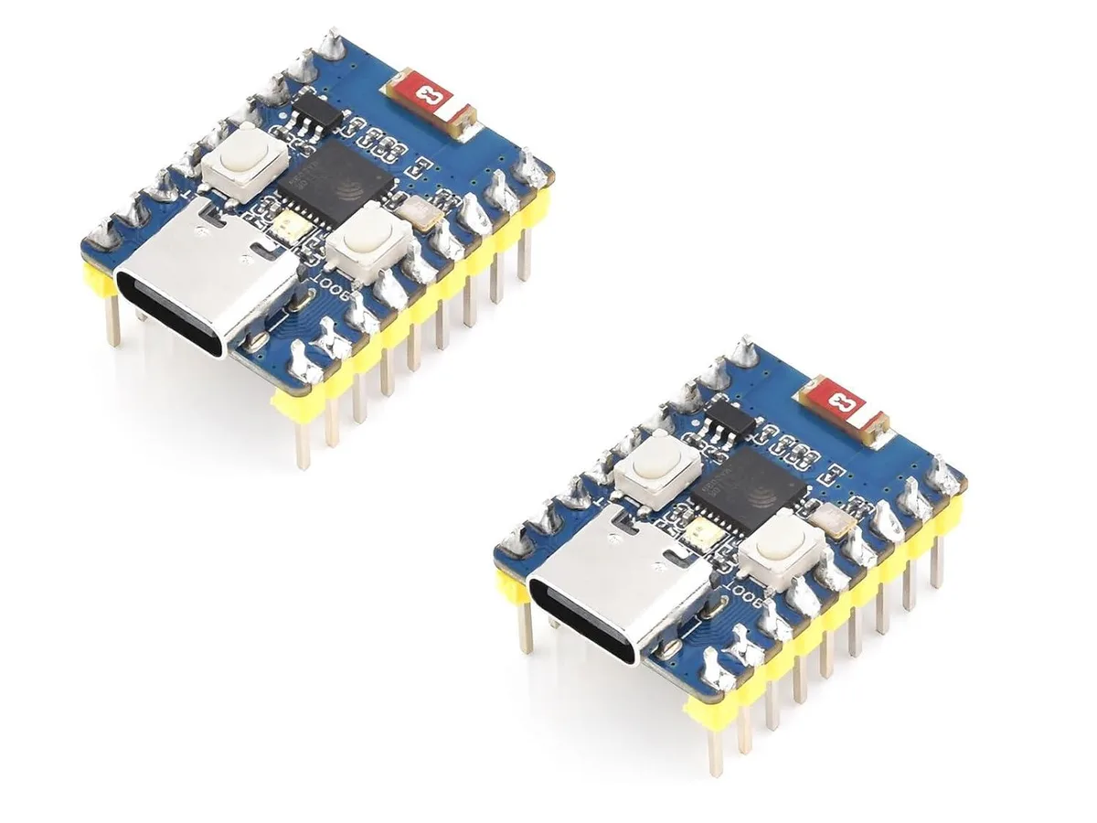 LORDWORLD LORDWORLD ESP32-C3FN4 Mini Development Board 2-Pack with Pre-Soldered Headers — 제품 사진